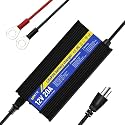 WattCycle 14.6V 20A Intelligent Float Charger - Battery Charger for All Vehicle Types, Sparkless Technology, Lightweight - Protects Li-Ion Batteries with Efficient Charging