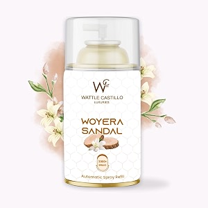 automatic refill - automatic room fresheners  relax fresheners  3000 sprays guaranteed  lasts up to 90 days 265ml woyera sandal