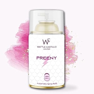 automatic refill - automatic room fresheners  relax fresheners  3000 sprays guaranteed  lasts up to 90 days 265ml preeny
