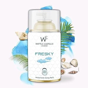 wattle castillo automatic refill - automatic room fresheners  relax fresky  3000 sprays guaranteed  lasts up to 90 days 265ml