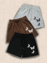watto Printed Women Black Brown Grey Basic
