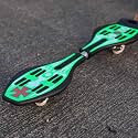 Waveboard Caster Board Classic - 2 Wheel Pivoting Skateboard with 360-degree Casters, for Kids, Teens, and Adults(Mix Character) (Multicolour Wave Board)