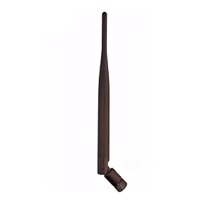 dual band 6dbi wifi antenna with rp-sma connector 24ghz5ghz58ghz high-gain antenna for wifi routers pci-e network cards usb adapters security ip cameras amp video devices set of 1