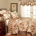 Waverly Cotton Quilt Set Reversible Bedspread Bedding