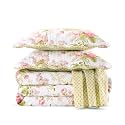 Waverly Cotton Quilt Set Reversible Bedspread Bedding