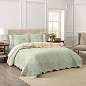 Waverly Garden Glitz Modern Farmhouse Floral 3-Piece