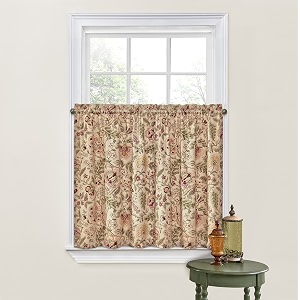 Waverly Imperial Dress Cotton Window Tier Panel