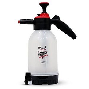 wavex foam pro foaming pump sprayer - pressure foam sprayer for car cleaning car wash car detailing  fill with car wash shampoo wheel cleaner tire cleaner rim  multi function