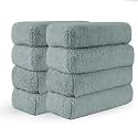 Wavex Microfiber Applicator Car Polish Sponge | Microfiber Applicator Sponge for Car Polish | Car Polish Pad Applicator for Ceramic Coating, Waxes, Polishes & More - (8 pcs)