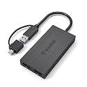 WAVLINK USB 3.0 to HDMI Dual Display Adapter, USB A or USB C to HDMI for Dual Monitors, Thunderbolt 3/4 Compatible, Dual 1080P@60Hz for Windows, Mac OS, NOT Support for Linux & iPad OS