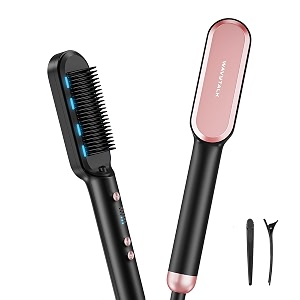 Wavytalk Hair Straightener BrushSleek Sweep Ionic Straightening