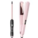 Wavytalk Micro Wave 3/8” Curling Wand and Steam Sesh Hair Straightener