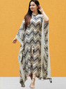 Wawlooks Women Geometric Print Flared Kurta