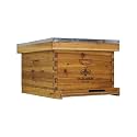 Wax-Coated 10 Frame Beehive - (1) Deep & (0) Mediums Fully Assembled Fully Assembled