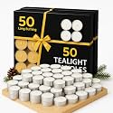 Wax Tealight Candles Set of 100 for