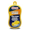 Waxpol Car Wash Xtra Strong Sponge | Extra Strong, Durable &amp; Long-Lasting | Large Size for Effective Car &amp; Bike Cleaning