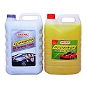 Waxpol Ecosaver All Purpose Polish - 5 LTR.and Waxpol Ecosaver Car &amp; Bike Shampoo Concentrate - 5 L (for Bucket, Foam and Snow Foam Wash)
