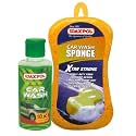 Waxpol Heavy Duty Car &amp; Bike Wash Shampoo 10x Super Foaming Concentrate 100 ml with Xtra Strong Car Wash Sponge (Perfect for Snow Foam, Foam &amp; Bucket Wash)