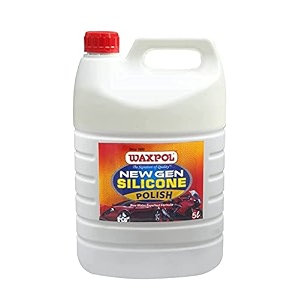 waxpol new generation multi-purpose liquid polish 5l with advanced water-repellent formula for cars two wheelers appliances amp furniture