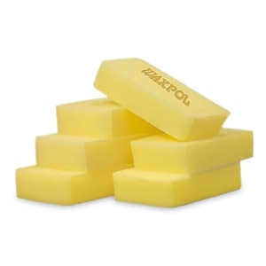 waxpol soft foam applicator sponge pack of 6 for car polish amp wax application