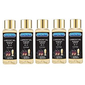 lube gel amp lubricant gel water based massage gel non sticky apple amp pineapple flavor pack of 2