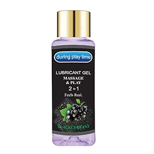 way of pleasure lube massage amp lubricant gel for men amp women water based lube  skin friendly paraben free non-sticky and smooth experience  compatible with condom amp toys - 50ml -blackcurrent