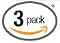 way of pleasure water based gel lube massage amp lubricant gel non-sticky ripeapple flavor lube pack of 3