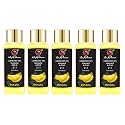 Way Of Pleasure Lubricant Massage Gel Water Based Lubes Non-Sticky And Smooth Massage Lubricant Banana Pack Of 5