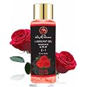 Way Of Pleasure Lube Massage &amp; Lubricant Gel Water Based Lube Skin Friendly Non-Sticky Rose Flavor Lube