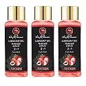 Way Of Pleasure Lubricant Massage Gel Water Based Lubes Non-Sticky And Smooth Massage Lubricant Lychee Pack Of 3