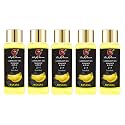 Way Of Pleasure Lubricant Massage Gel Water Based Lubes Non-Sticky And Smooth Massage Lubricant Banana Pack Of 5