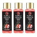 Way Of Pleasure Lubricant Massage Gel Water Based Lubes Non-Sticky And Smooth Massage Lubricant Lychee Pack Of 3