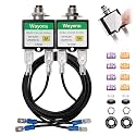 Wayona 2-Pack 3 Amp &amp; 5 Amp Resettable Fuse Popper HVAC Kit with Extra Fuses, Self-Adhesive Backing &amp; Waterproof Caps, UL Listed Circuit Tester for Circuit Breaker 24V AC/DC &amp; 125/250V AC, Fuse Saver