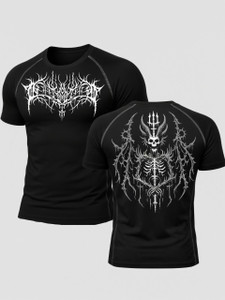 Wayup Graphic Print Men Round Neck Black