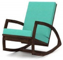 WayWood Wooden Rocking Chair for Home | Comfortable Relax Chair for Living Room Solid Wood 1 Seater Rocking Chairs