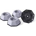 WAZDORF Anti Vibration Pads for Washing Machine Washing Machine Feet Pads Shock Absorber Noise Cancelling Washer Support, Washing Machine Anti Vibration Pad Heightening Pads Smart (1 PC WMC PAD)