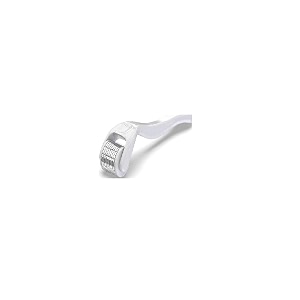 wazdorf derma roller for hair growth 05 mm with 540  repairs damaged hair activates hair follicles  roller for beard amp hair growth amp reduces acne scars  safe amp effective to use for men amp women white