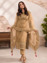 WAZIX Clothing Printed Kurta TrouserPant Dupatta