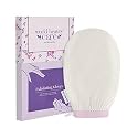 WBC WORLDBEAUTYCARE Body Exfoliating Glove - Pure Raw Silk, Silk Exfoliating Body Glove For Dead Skin, Tan Removal For Face And Body By Worldbeautycare (Pack Of 1)
