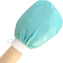 WBC WORLDBEAUTYCARE Body Exfoliating Glove Pure Viscose Fibre, Single-Layered Exfoliating Body Glove For Dead Skin, Tan Removal For Face &amp; Body (Pack Of 1)