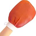 WBC WORLDBEAUTYCARE Body Exfoliating Glove Pure Viscose Fibre, Single-Layered Exfoliating Body Glove For Dead Skin, Tan Removal For Face &amp; Body (Pack Of 1)