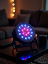 WBD Led Mini Dj Laser Stage Light for DJ Disco Party Stage Lighting Weddings Party Single Disco Ball