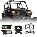WD Electronics Replacement Headlight Kit Polaris RZR Compatible, 2018-2023