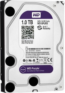 wd purple 1 tb surveillance systems purple sata internal hard disk drive hdd 1tb purple wd10ezex  wd10ezrz