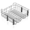 WD28X30219 WD28X35779 Upper Dishrack for Ge Dishwasher Rack Replacement