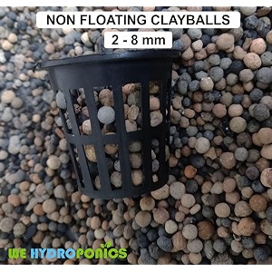non-floating expanded clayballs hydrotons leca organic pebbles expanded clay aggregate hydroponics aquaponics amp plant garden soil 1 2 to 8mm