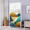We Kreate 78 inch Almirah Door Decorative