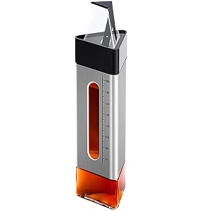 we3 auto flip olive oil dispenser bottle automatic condiment container leakproof vinegar dispenser pack of 1
