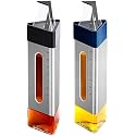 we3 Auto Flip Olive Oil Dispenser Bottle, Leakproof Gravity Oil & Vinegar Dispenser, Automatic Condiment Container (Pack of 2)
