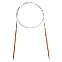 Weabetfu Bamboo Circular Knitting Needle,32-inch Length for Handmade Creative DIY and Any Weave Yarn Projects,US Size 5(3.75mm)